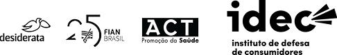 Logo dos apoiadores da campanha